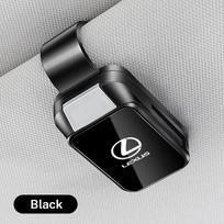 AAQH1 Alloy Magnetic Car Visor Sunglasses Holder Clip Eyeglasses Hanger for Lexus GX470 CT200H IS300H IS200 IS250 RX350 RX GX460 NX200