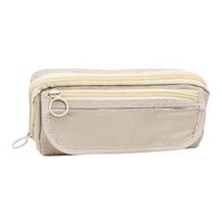 Large Capacity Pen Bag Back To School Stationery Organizer New Stationery Bag  School Office smėlis