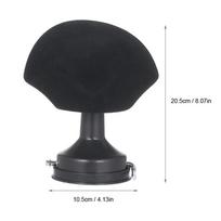 Adjustable Wig Holder Stand Portable Hairpiece Holder Stand  Hairdressing Practice black