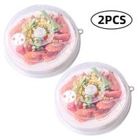 Microwave Oven   Guard 2 Pcs Microwave Cover 23*5.5cm Celsius 9.1*2.2in Large Microwave Plate Cover for Food Microwave Hood with   Steam