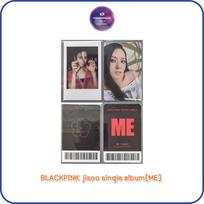 BLACKPINK JISOO single album[ME]LUCKYDRAW PHOTO CARD PHOTO CARD gray