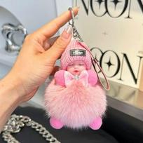 Aukščiausios kokybės pliušinis raktų pakabukas: Madingas poros ornamentas ir gimtadienio dovana No Specific Size