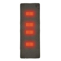 Kempingo šildoma miegmaišio pagalvėlė USB šildoma antklodė Šildomas miegmaišio įdėklas namams, biurui, automobiliui, stovyklavimui, žvejybai chaki