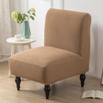 Polarinis Fleece Bekomplėktis Kėdės Užvalkalas Elastingas Vienspalvis Didelis Galvos Sofos Užvalkalas Apsauginis Baldų Dangalas Namams Viešbučiui gray