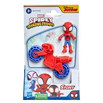 SPIDER-MAN  playset Bike And Figure 6 cm