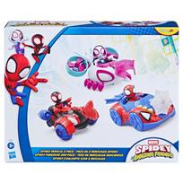 SPIDER-MAN AVENGERS IRON MAN AND HIS AWESOME FRIENDS Transporto priemonių rinkinys, 3 vnt.
