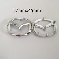 LGIY9 1vnt 3D Mazda 57x45mm 67x53mm Automobilio vairo dangteliai emblema Lipdukas vairo Ženklelis Decal stilius auto Aksesuarai