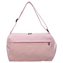 Women's Sport Duffel Bag with Adjustable Strap and Multiple Compartments rožinė