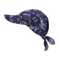 Unisex Paisley Print Bandana Cap Vintage Boho Head Scarf Sun Visor Hat Lightweight Breathable For Men Women Summer Beach Travel
