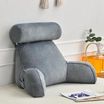 Ultra Soft Memory Foam Reading Pillow Office Sofa Bedside Back Cushion Bed Lumbar Support Cushions Backrest Backs Rest 75x40x40cm