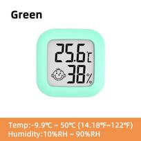 LCD skaitmeninis termometro higrometras vidaus patalpos elektroninis temperatūros drėgmės matuoklis jutiklio matuoklio oro stotis namams