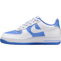 Nike Air Force 1 Low GS White Royal Pulse Kids Sneakers Blue HV0936-100 36