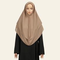 New Muslim Islamic Cotton Hijab Scarf Instant Hijabs Headscarfs For Women Long Scarves Head Wrap Shawl Bonnet Hijab Headband