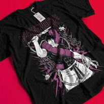Toji Fushiguro T-Shirt Gojo Satoru Shirt Jujutsu Kaisen Tshirt Tee Sukuna Geto M