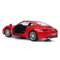 1/36 Porsche 911 Carrera S Sportinis Automobilis Atitraukiamas Modelis Metalo Lydinio Žaislas Vaikams Dovanos Kolekcija F204 raudona