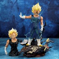 18cm Anime Dragon Ball Z Model Majin Vegeta Figurine PVC Action Figures Set Model Toys Presents Durable Cute Fidget