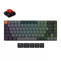 Žemo Profilio Klaviatūra Keychron K3 V3 (Juoda) - Low Profile Keychron Banana Switches
