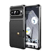 Applicable to Google Pixel 9Pro mobile phone case, Google 9 back cover insert card bag magnetic suction bracket anti-drop protective cover google/pixel 9proxl juoda