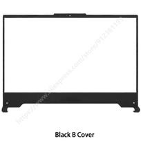 NAUJAS For TUF ASUS Gaming F15 FA507 FX507 FA507Z FA507R FX507Z ZC LCD galinis dangtelis, priekinis rėmelis, delnų atrama, apatinis korpusas, vyriai B Cover