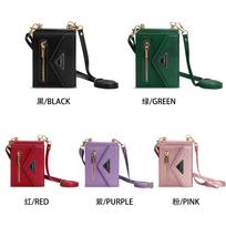 Suitable for Samsung Z Flip7 Folding Mobile Phone Leather Case Z Flip3 Fashion Card Zipper Wallet Oblique Span Case Samsung z flip3 juoda