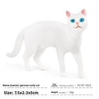 Ragdoll katė Calico katė PVC realistiškas modelis vaikams, edukacinis žaislas ir namų dekoracija Persian Cat