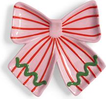 &K Amsterdam Užkandžių lėkštė Ribbon 22 cm, rožinė