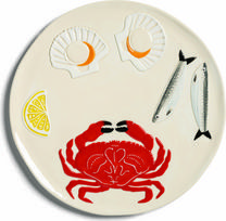 &K Amsterdam Lėkštė serviravimui De La Mer Crab 26,5 cm
