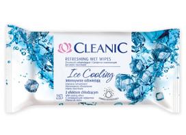 Universalios drėgnos servetėlės "Cleanic ICE", 15 vnt.
