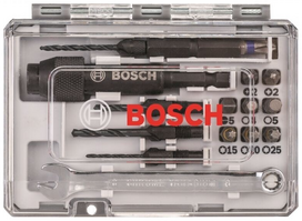 Grąžtų ir antgalių komplektas Bosch 2607002786, PZ2, 2 - 3.5 mm, 1/4"