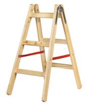 AWTOOLS MEDINĖ KOPĖČIOS 2x 3 PAKOPŲ 150KG