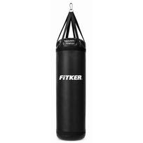 Bokso maišas Fitker PRO su diržais, PVC, juodas - 130X60cm