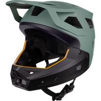 Šalmas FORCE Drop // dydis: XS - S (51-54 cm) (juoda/žalia)