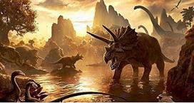 DINOSAURS vaflinė lygintuvė tortams dekoruoti