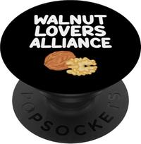Riešutų mėgėjų aljansas Riešutai Sėklos Sveiki baltymai Traškūs "PopSockets" su keičiama "PopGrip" rankena