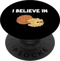 Tikiu graikiniais riešutais, riešutais, sėklomis, sveikais baltymais, traškiais užkandžiais "PopSockets" su keičiama "PopGrip" rankena