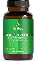 Vitabay idine 6 mg didelė dozė - 120 veganiškų kapsulių su fermentuotu kviečių gemalų ekstraktu - laboratoriškai ištirta Vokietijoje ir be priedų - tiekimas 2 mėnesiams