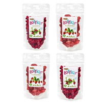ALEGIA - liofilizuotos braškės 2x20g + Loffki spanguolės liofilizuotos 2x20g