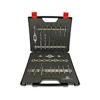 Grąžtų ir sriegiklių rinkinys Ruko Starter KIT HSS; M3–M12; 2,5–10,2 mm; 33 vnt.