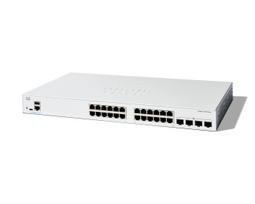 Cisco C1300-24T-4X tinklo komutatorius Valdomas L2/L3 Gigabit Ethernet (10/100/1000) Balta