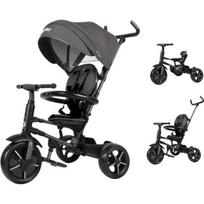 Children’s Tricycle w/ Push Handle QPlay Rito Star - Juoda