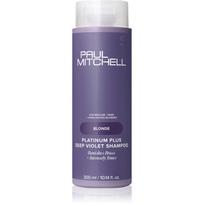 Paul Mitchell Blonde Platinum Plus Deep Violet Shampoo šampūnas su violetinės spalvos pigmentais geltoniems atspalviams neutralizuoti 300 ml