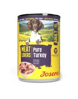JOSERA Meat Lovers Pure Turkey 6x400 g kalakutas, drėgnas maistas šunims