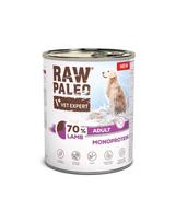 RAW PALEO Monoprotein Lamb Adult 6x800g ėrienos mėsa, šlapias šunų maistas