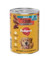 PEDIGREE Adult Mix skoniai 400 g skirta šunims, su 3 rūšių mėsos: jautienos, ėrienos ir vištienos bei 3 rūšių paukštienos, įdaryta į padažą