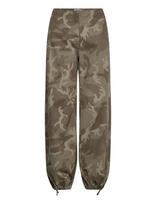Weekday - Low Rise Baggy Ripstop Trousers - Cargo kelnės - Chaki spalva
