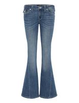 True Religion - Joey Lr Flare Flap - Platėjančios kelnės - Mėlyna