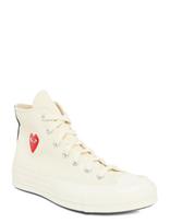Comme Des Garçons - Play Converse High Top Sneakers - Aukštakulniai sportbačiai - Kreminė spalva