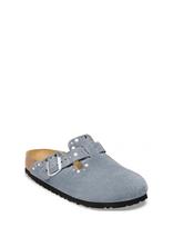 Birkenstock - Boston Rivet Leve Stone Blue - Plokščiakulniai bateliai - Mėlyna