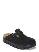 Birkenstock - Boston Chunky Leve Black/Black - Plokščiakulniai bateliai - Juoda