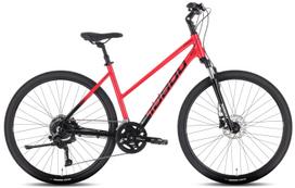 Dviratis Tabou Flow 3 W black-red